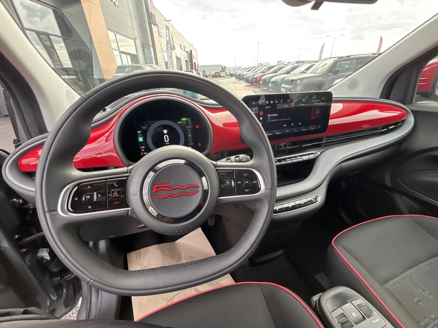 Image FIAT 500 e 118ch (RED) MY23