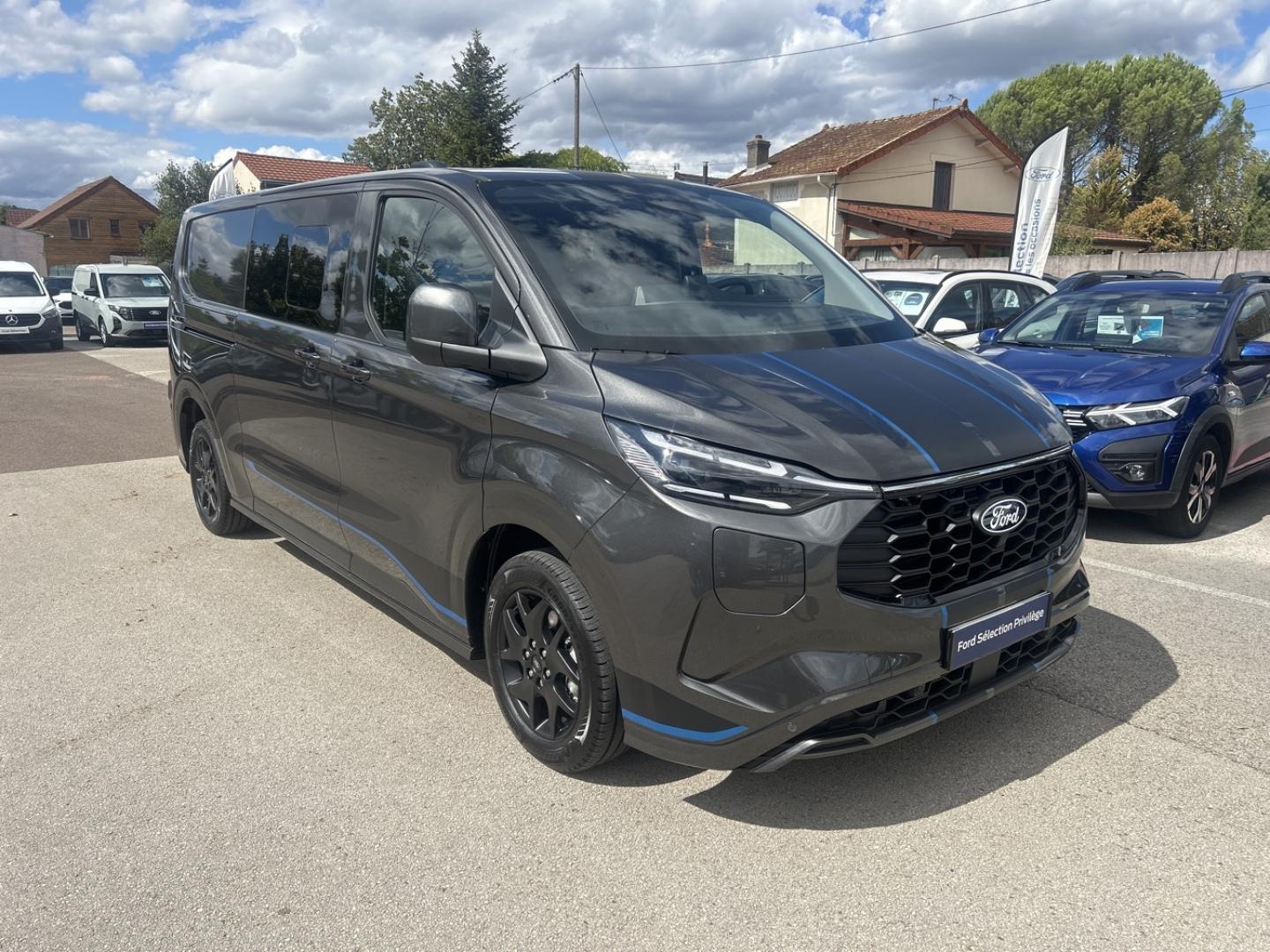 Image FORD Transit Custom Fg 320 L2H1 2.5 Duratec 232ch Hybride rechargeable Sport CVT