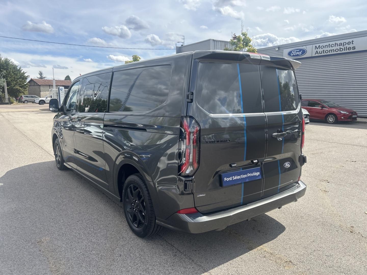 Image FORD Transit Custom Fg 320 L2H1 2.5 Duratec 232ch Hybride rechargeable Sport CVT