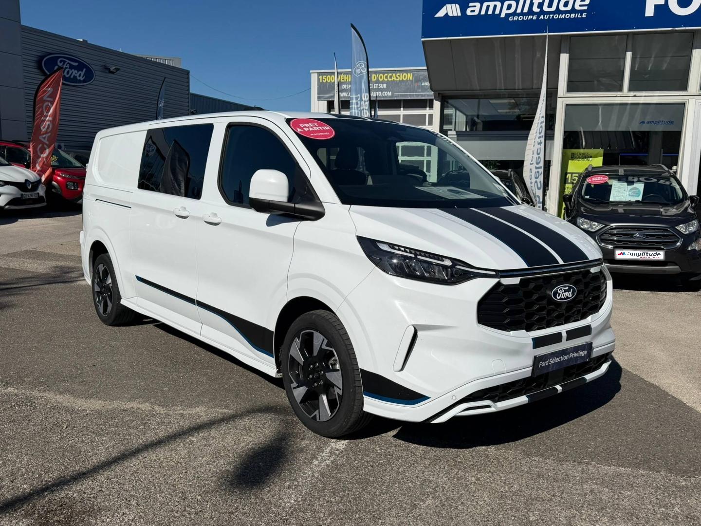 Image FORD Transit Custom Fg 300 L2H1 2.0 EcoBlue 170ch Cabine Approfondie Sport BVA8