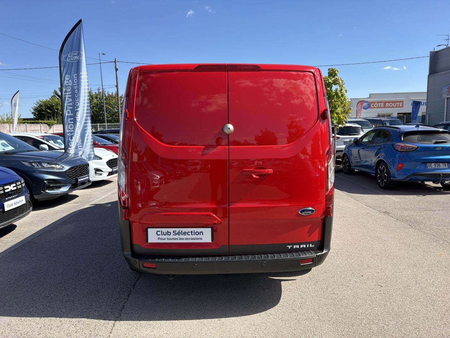 Image FORD Transit Custom Fg 320 L2H1 2.0 EcoBlue 130 Cabine Approfondie Trail