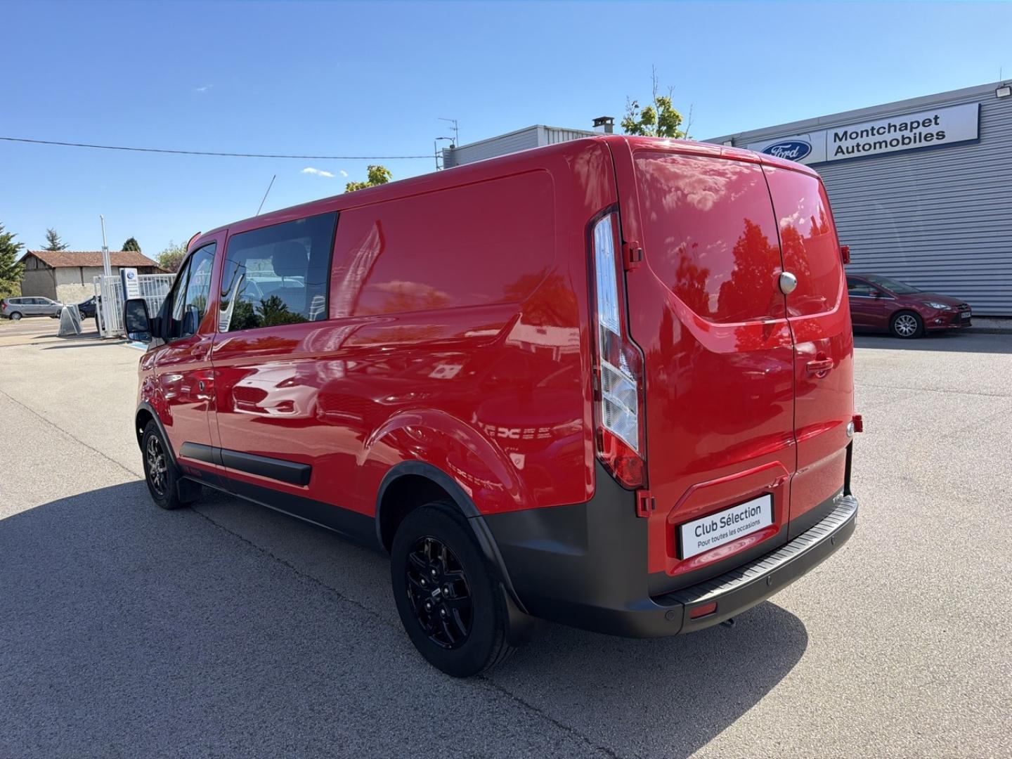 Image FORD Transit Custom Fg 320 L2H1 2.0 EcoBlue 130 Cabine Approfondie Trail