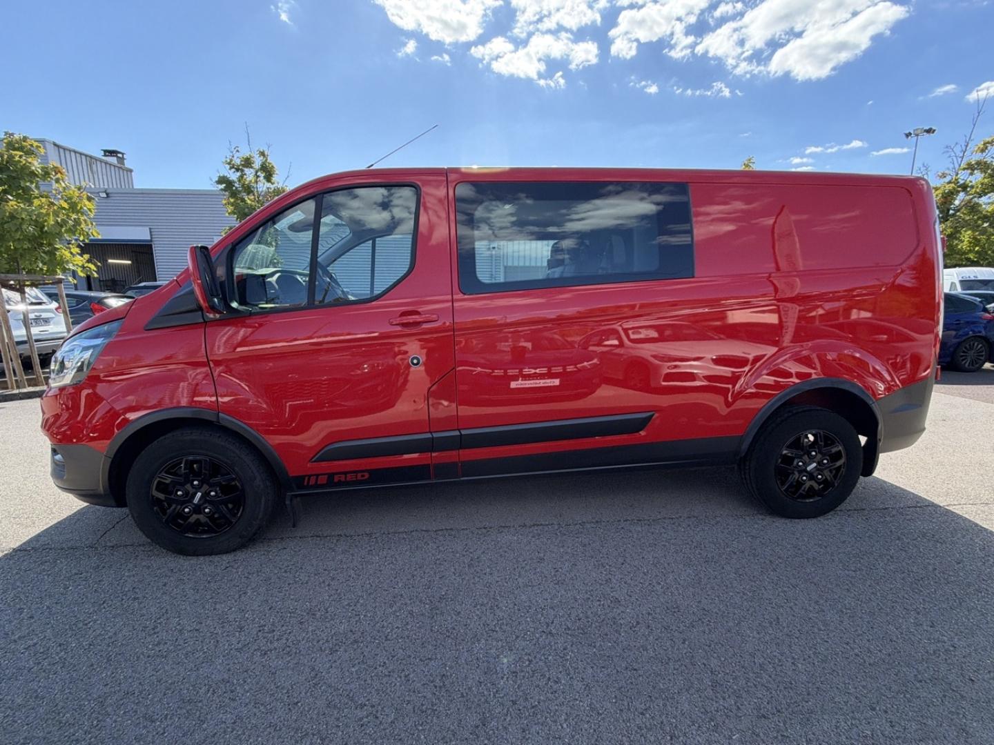 Image FORD Transit Custom Fg 320 L2H1 2.0 EcoBlue 130 Cabine Approfondie Trail
