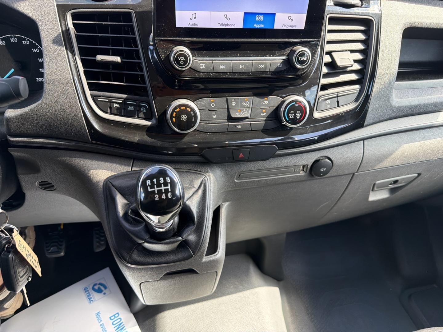 Image FORD Transit Custom Fg 320 L2H1 2.0 EcoBlue 130 Cabine Approfondie Trail
