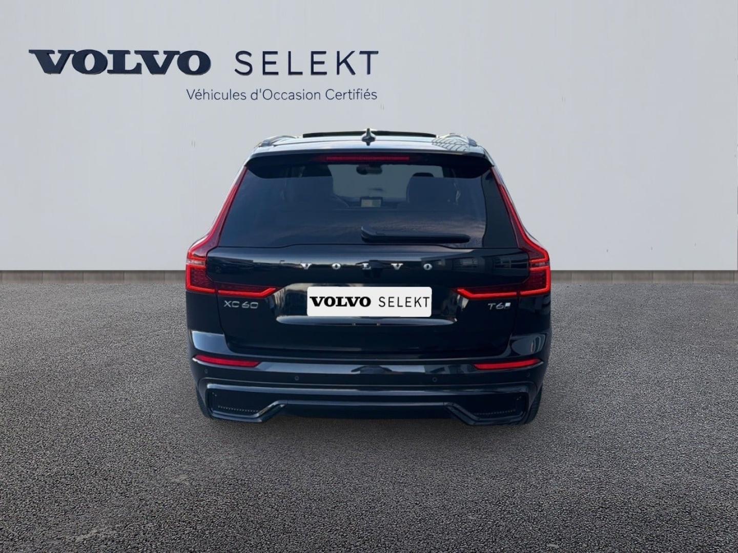 Image VOLVO XC60 T6 Hybride Rechargeable 350ch Ultra Style Dark Geartronic 8 AWD