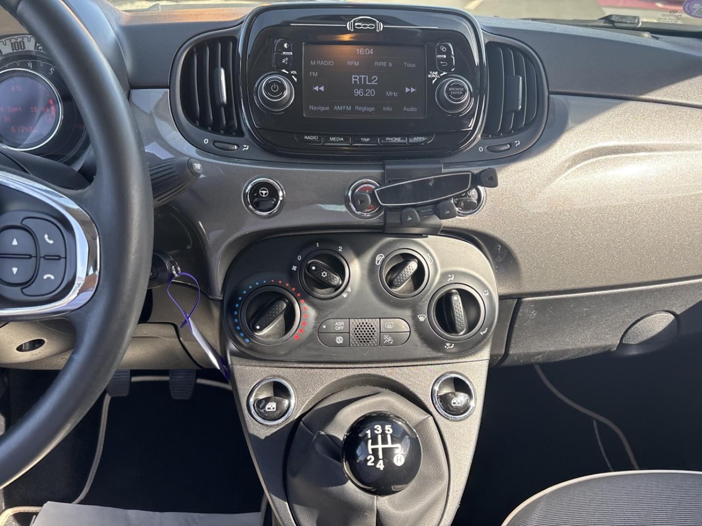 Image FIAT 500C 1.2 8v 69ch Eco Pack Lounge