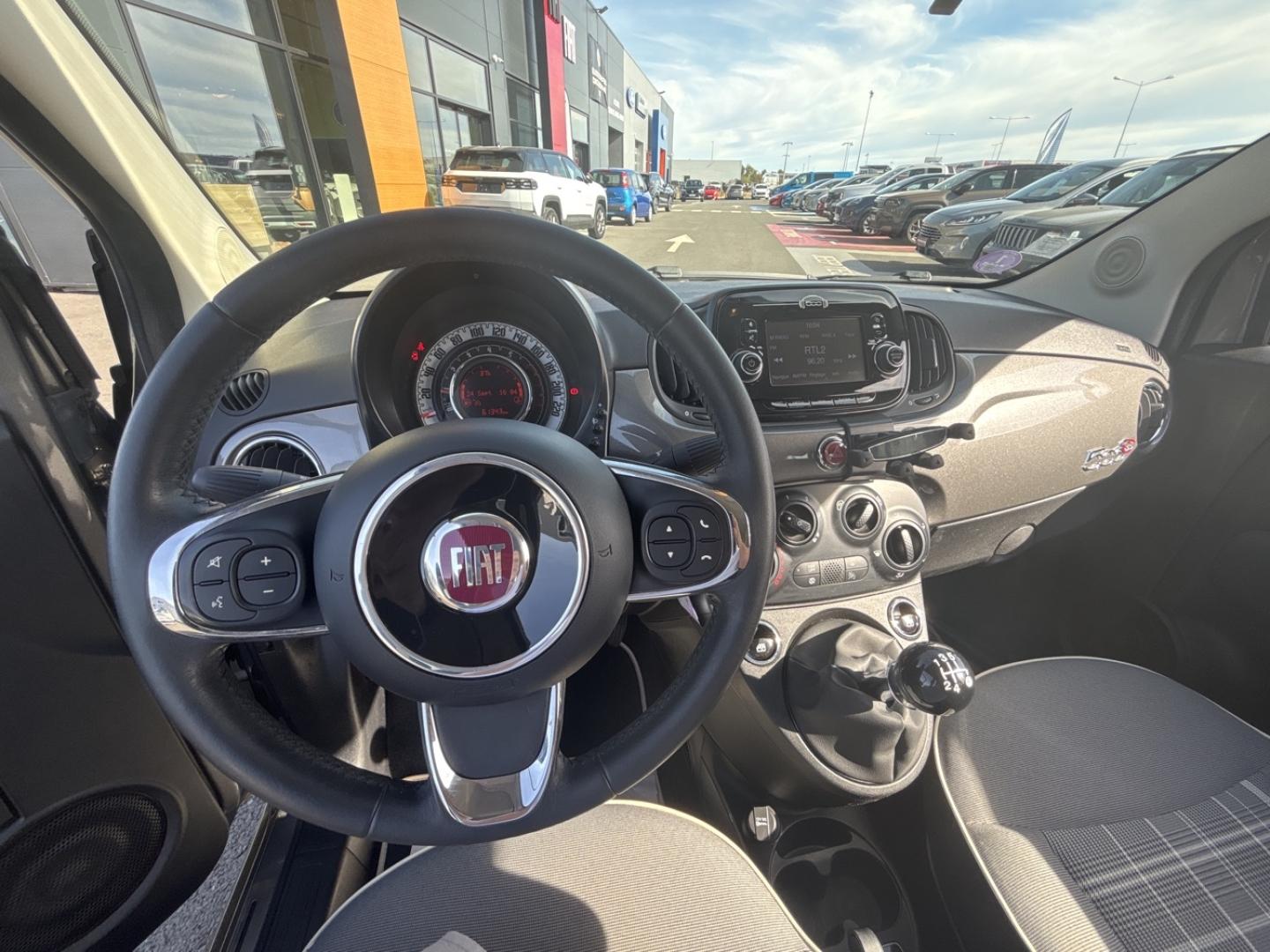 Image FIAT 500C 1.2 8v 69ch Eco Pack Lounge