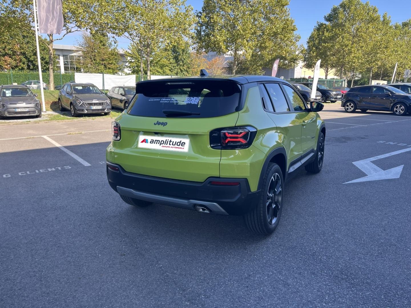 Image JEEP Avenger 1.2 Turbo T3 110ch e-Hybrid Summit BVR6