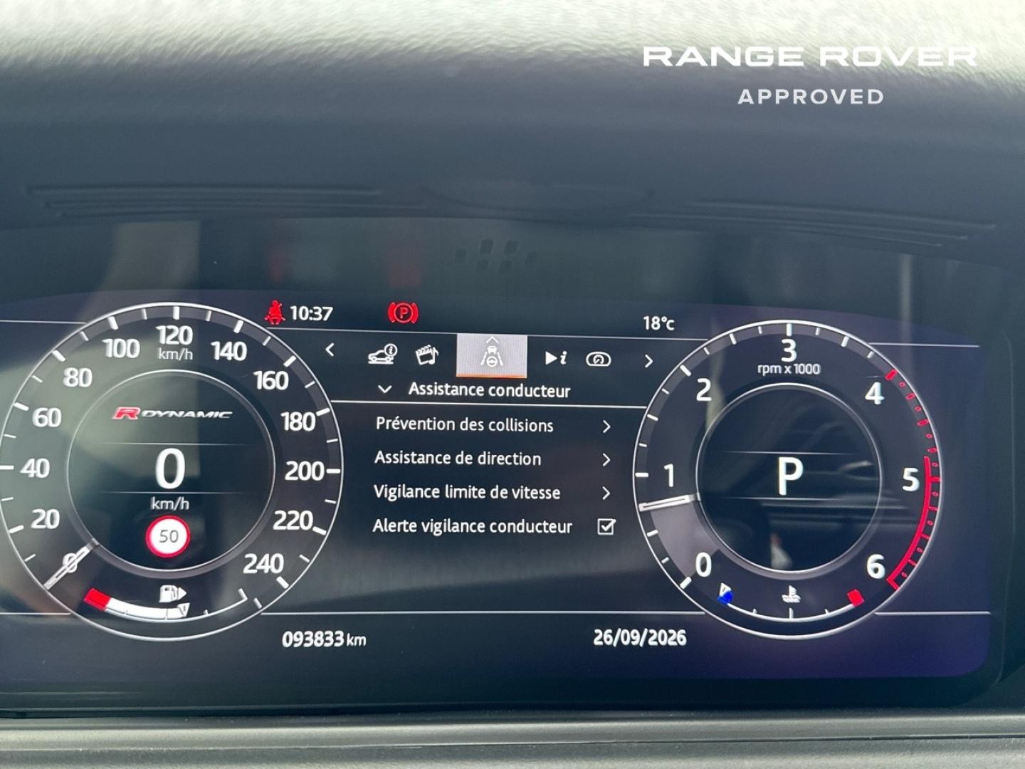 Image LAND-ROVER Range Rover Velar 2.0D 240ch R-Dynamic SE AWD BVA