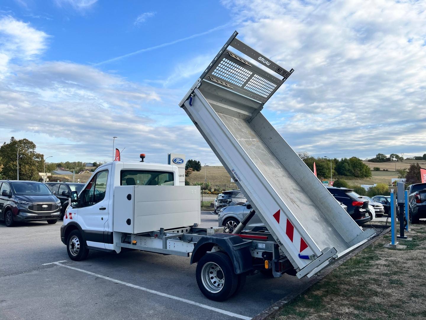 Image FORD Transit 2T CCb BENNE P350 L3 2.0 EcoBlue 130ch Trend
