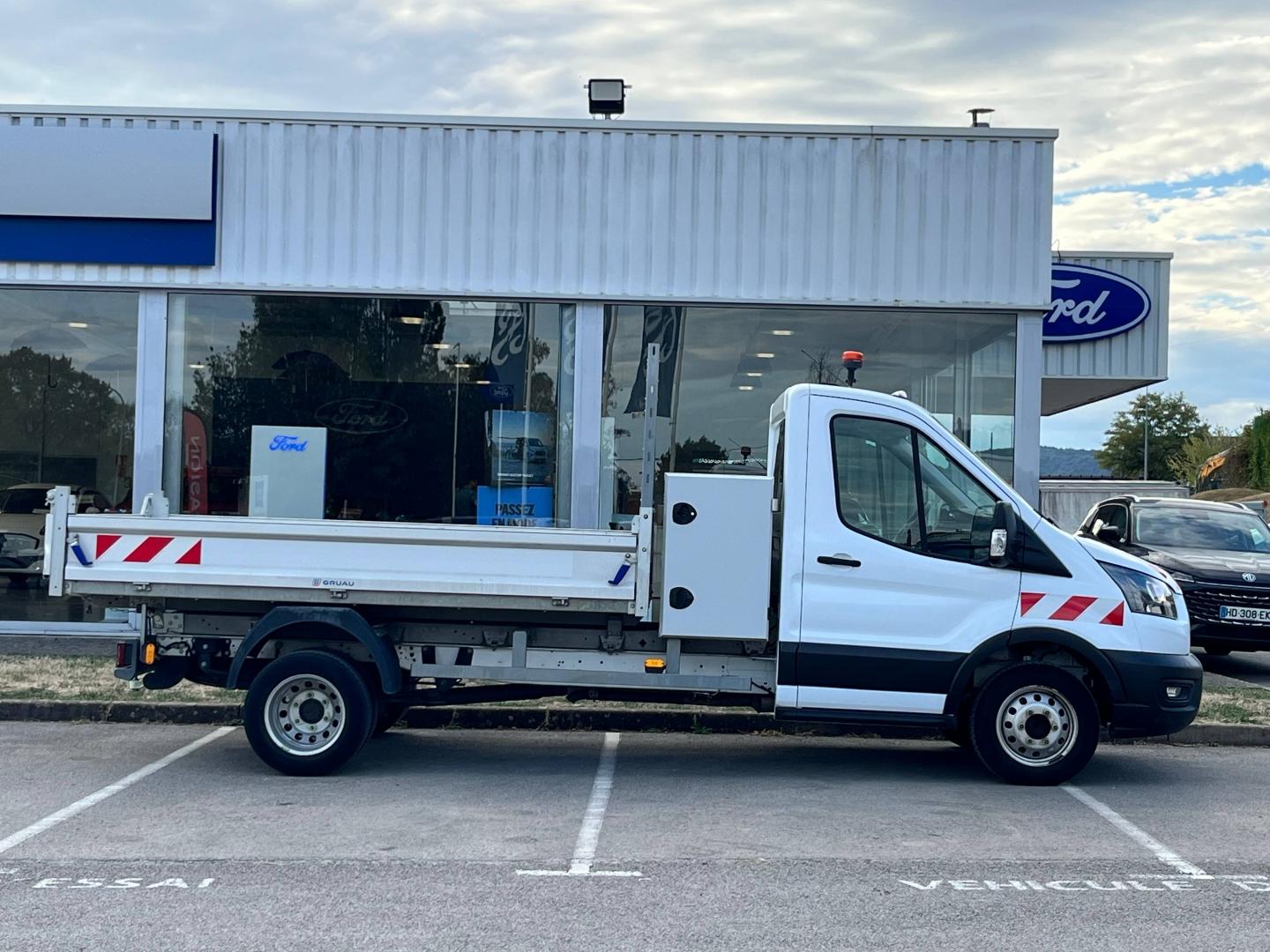 Image FORD Transit 2T CCb BENNE P350 L3 2.0 EcoBlue 130ch Trend