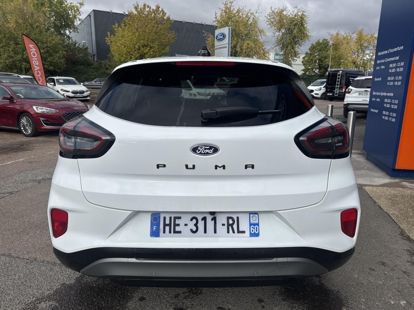 Image FORD Puma 1.0 EcoBoost Hybrid 125ch Titanium Business S&S