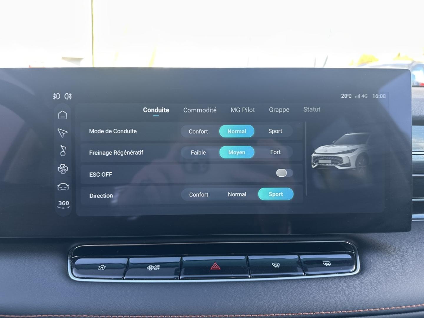 Image MG MOTOR EHS 1.5 Hybrid+ 224ch Luxury
