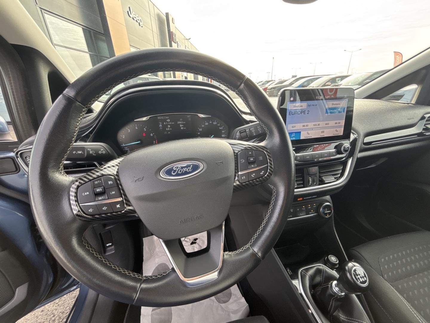 Image FORD Fiesta 1.0 EcoBoost 100ch Stop&Start Titanium 5p Euro6.2