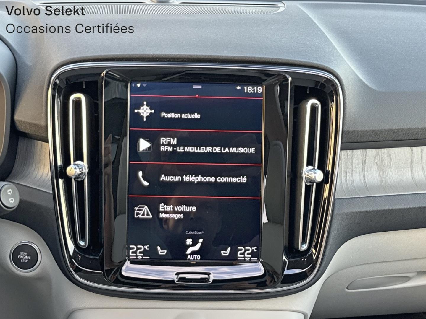 Image VOLVO XC40 T3 163ch Inscription Luxe Geatronic 8