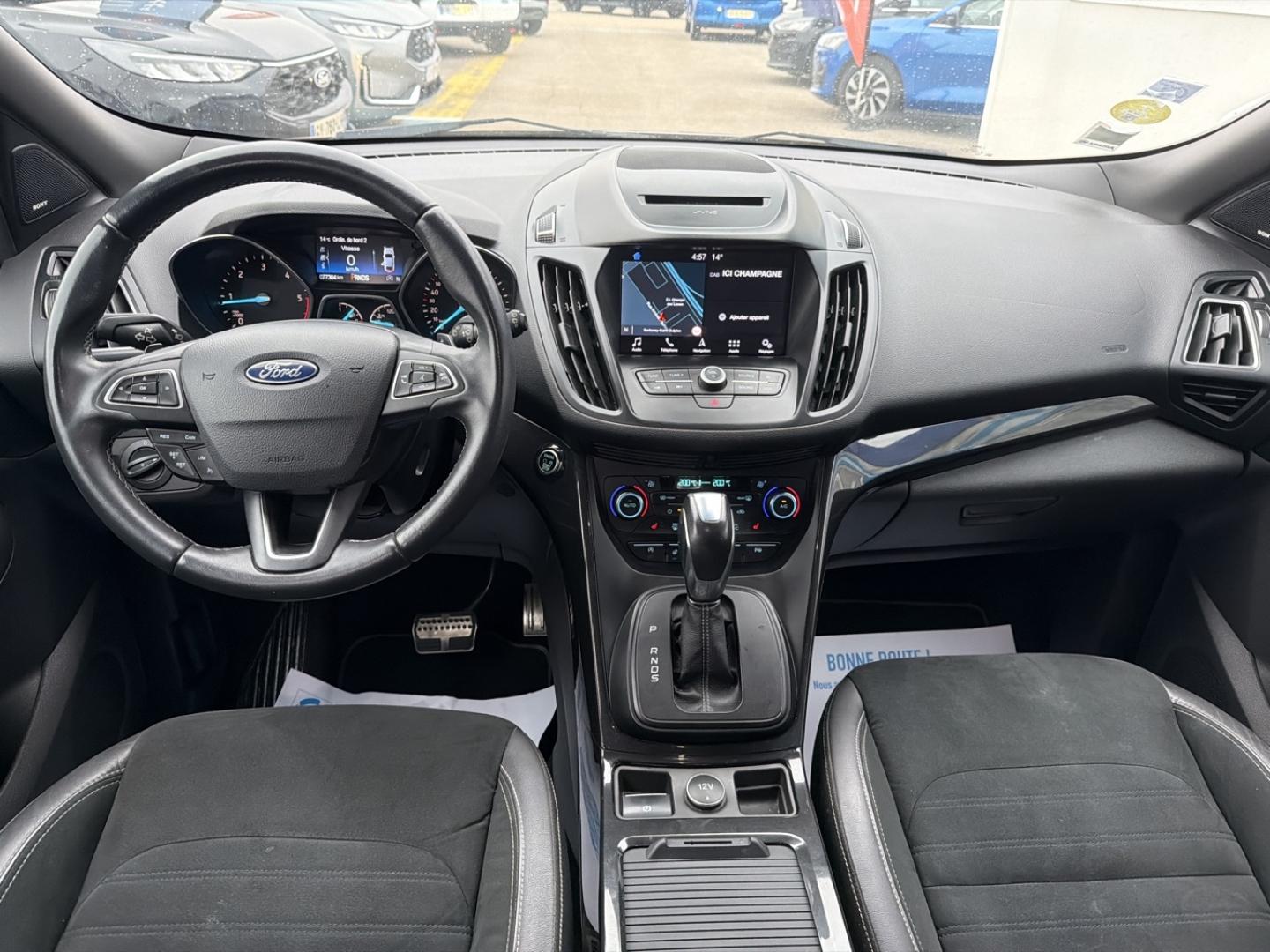 Image FORD Kuga 2.0 TDCi 180 ch ST-Line Black & Silver 4x4 Powershift