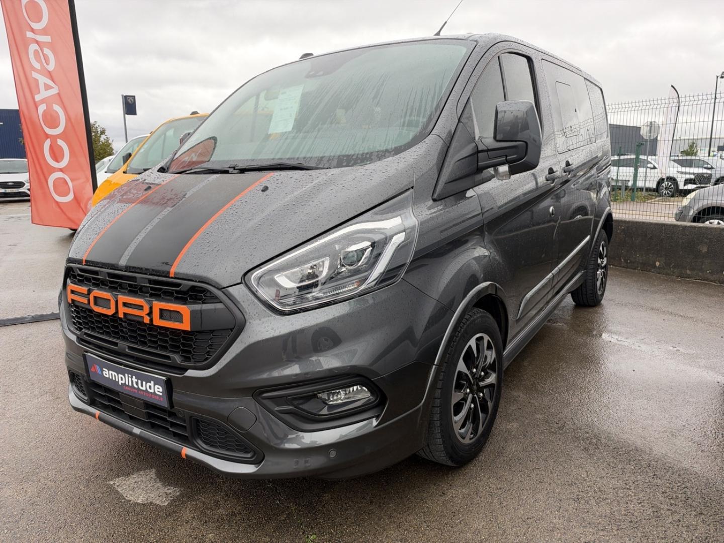 Photo FORD Transit Custom Fg 320 L1H1 2.0 EcoBlue 170 S&S Cabine Approfondie Sport BVA6