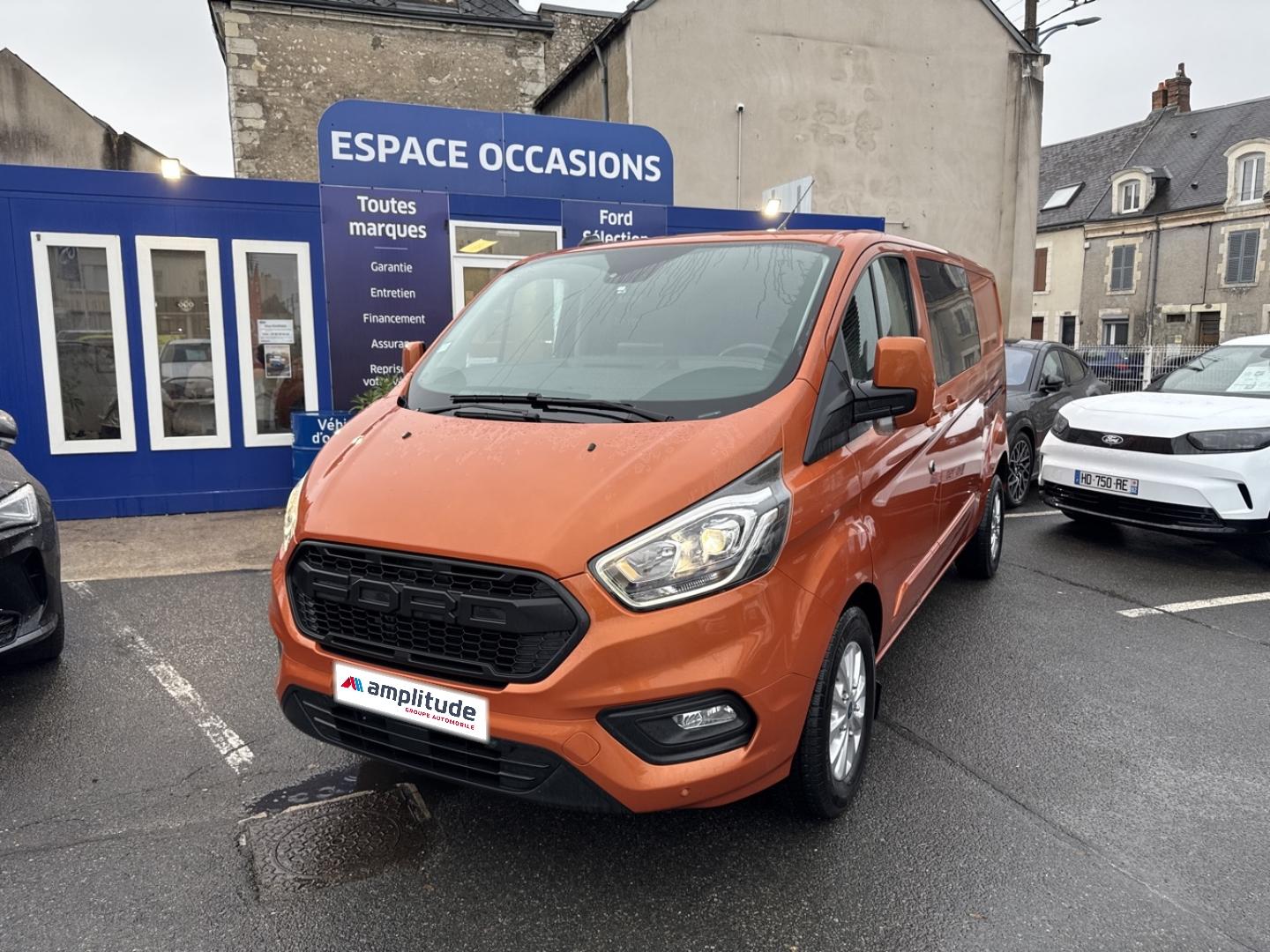 Photo FORD Transit Custom Fg 320 L2H1 2.0 EcoBlue 170 Cabine Approfondie Limited 7cv