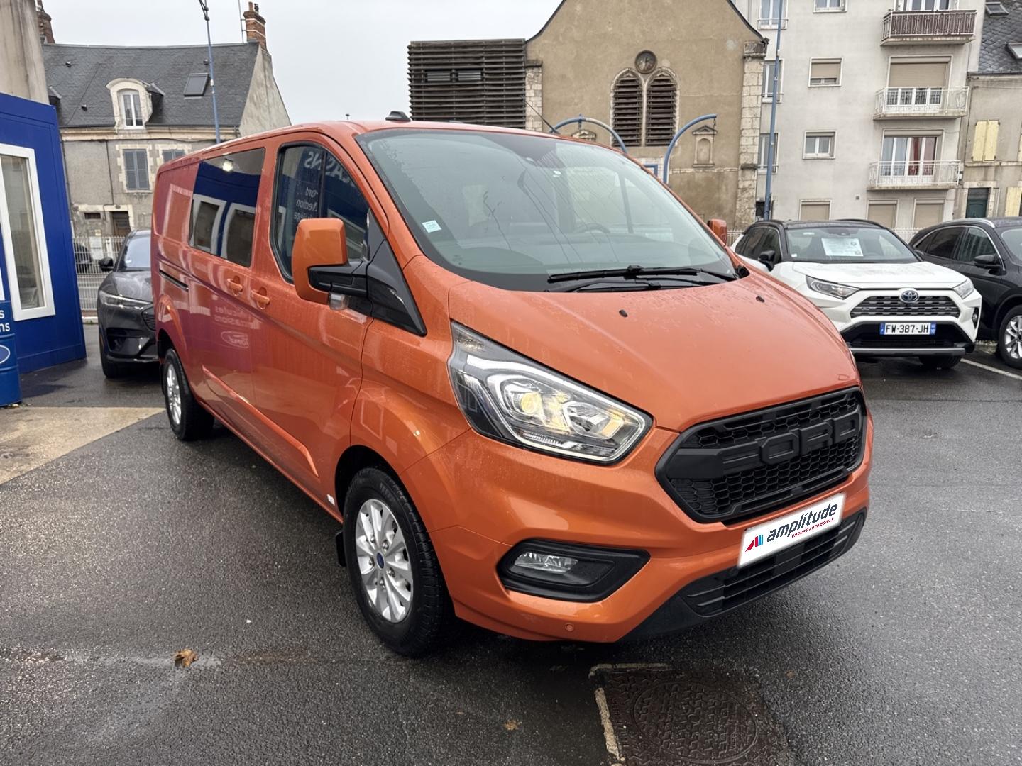 Image FORD Transit Custom Fg 320 L2H1 2.0 EcoBlue 170 Cabine Approfondie Limited 7cv