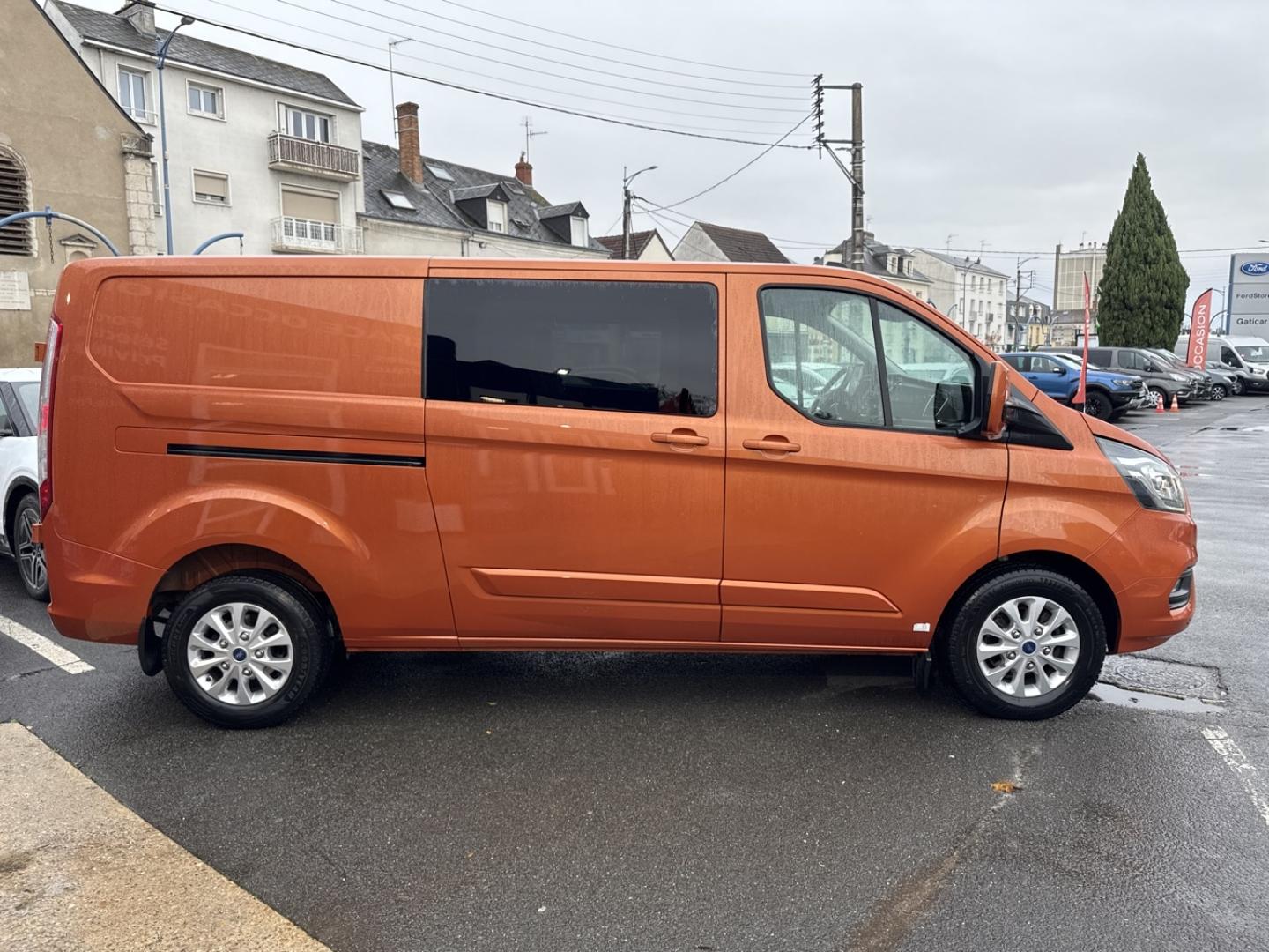Image FORD Transit Custom Fg 320 L2H1 2.0 EcoBlue 170 Cabine Approfondie Limited 7cv