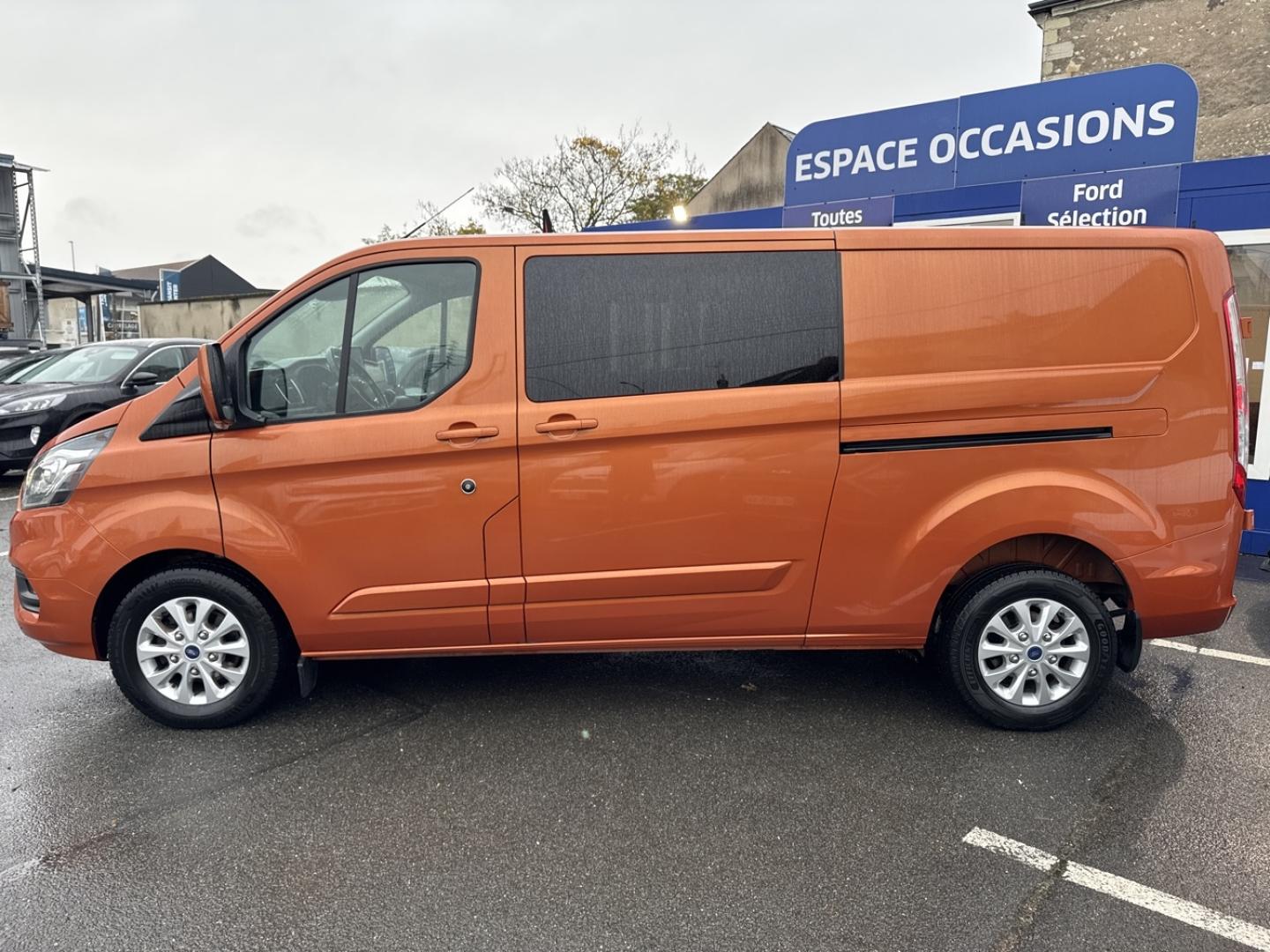 Image FORD Transit Custom Fg 320 L2H1 2.0 EcoBlue 170 Cabine Approfondie Limited 7cv