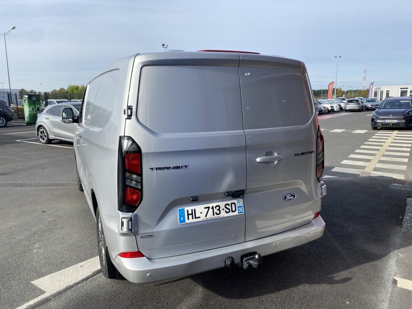 Image FORD Transit Custom Fg 320 L1H1 2.5 Duratec 232ch Hybride rechargeable Limited CVT