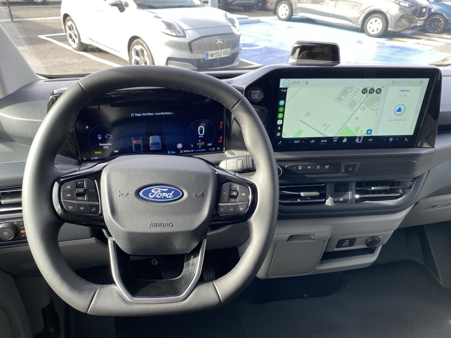 Image FORD Transit Custom Fg 320 L1H1 2.5 Duratec 232ch Hybride rechargeable Limited CVT