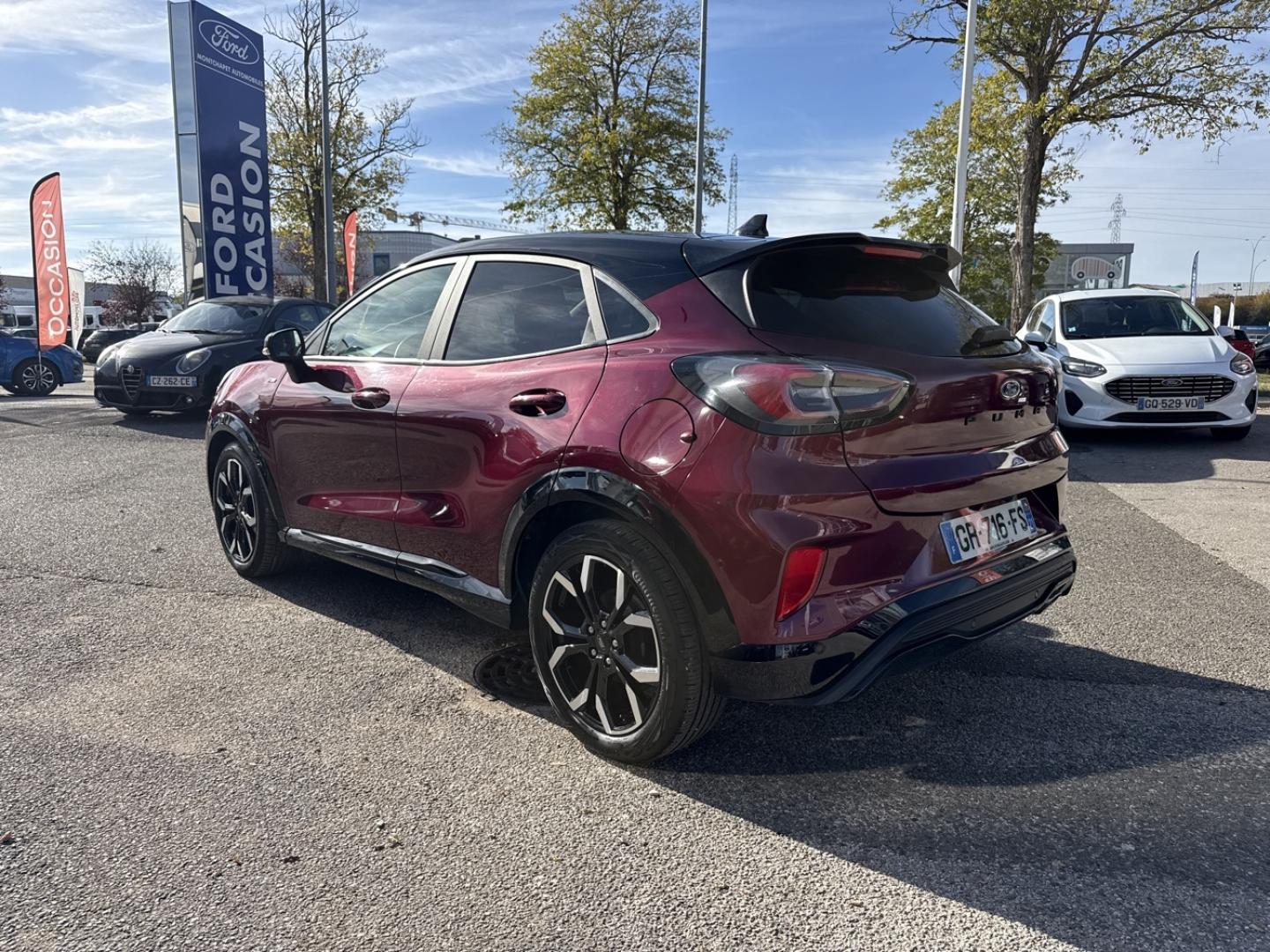 Image FORD Puma 1.0 Flexifuel 125ch S&S mHEV ST-Line X Vivid Ruby Edition